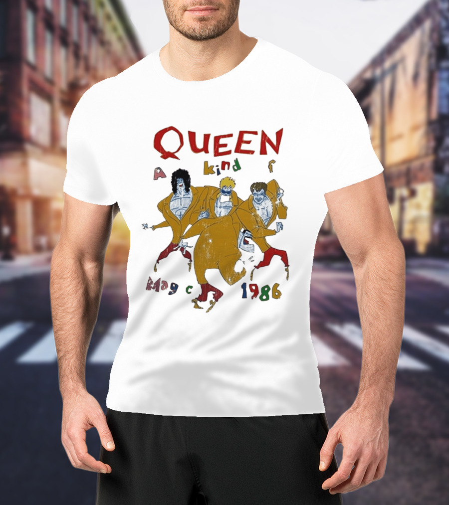 Queen A Kind Of Magic Tour 1986 Anniversary T-Shirt