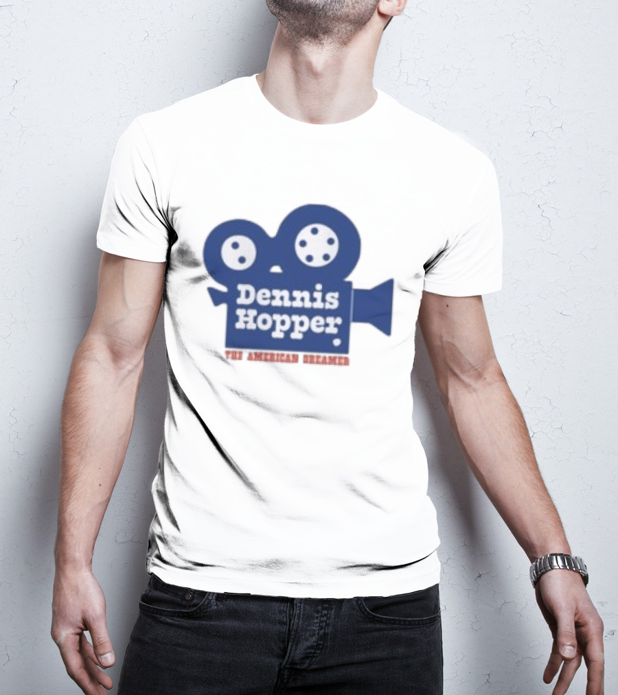 Dennis Hopper The American Dreamer Movie Camera T-Shirt
