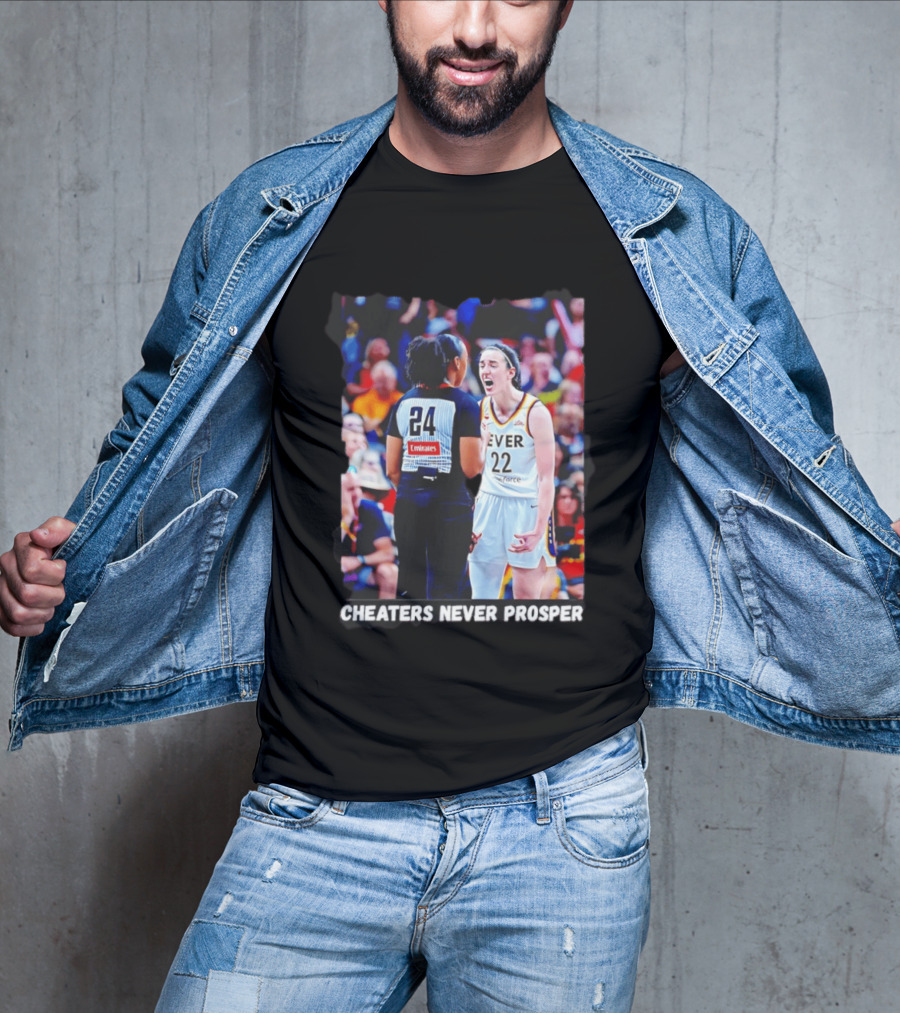 Cheaters Never Prosper 22 Basketball Athlete Intensity Moment T-Shirt