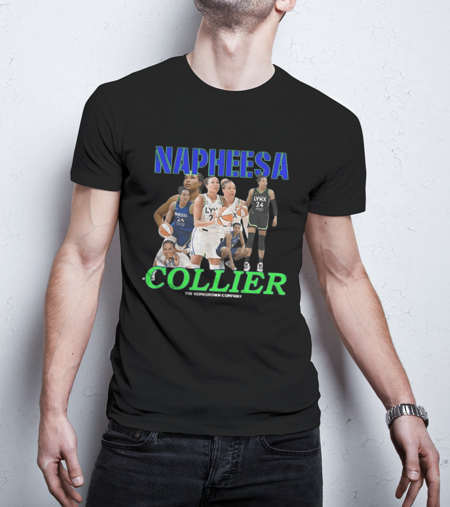 Napheesa Collier MVPhee Queen Of The Court Lynx Basketball Star T-Shirt