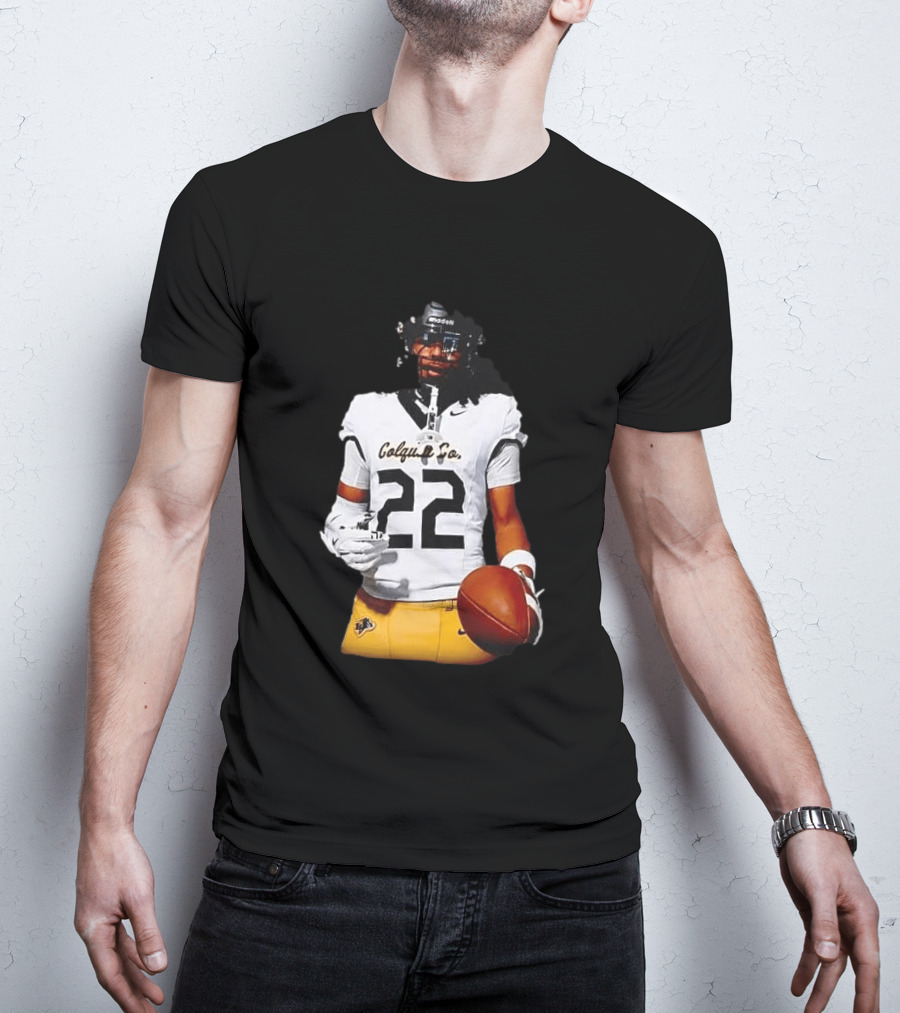 Colquitt County Packers Sean Ethan 22 Football Jersey Player Image T-Shirt