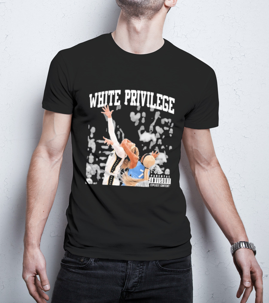 Dijonai Carrington Foul On Sophie Cunningham White Privilege Parental Advisory T-Shirt