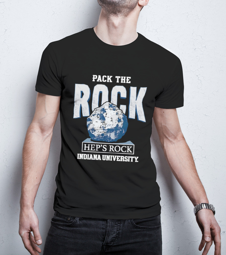 Pack The Rock Hep's Rock Indiana University T-Shirt