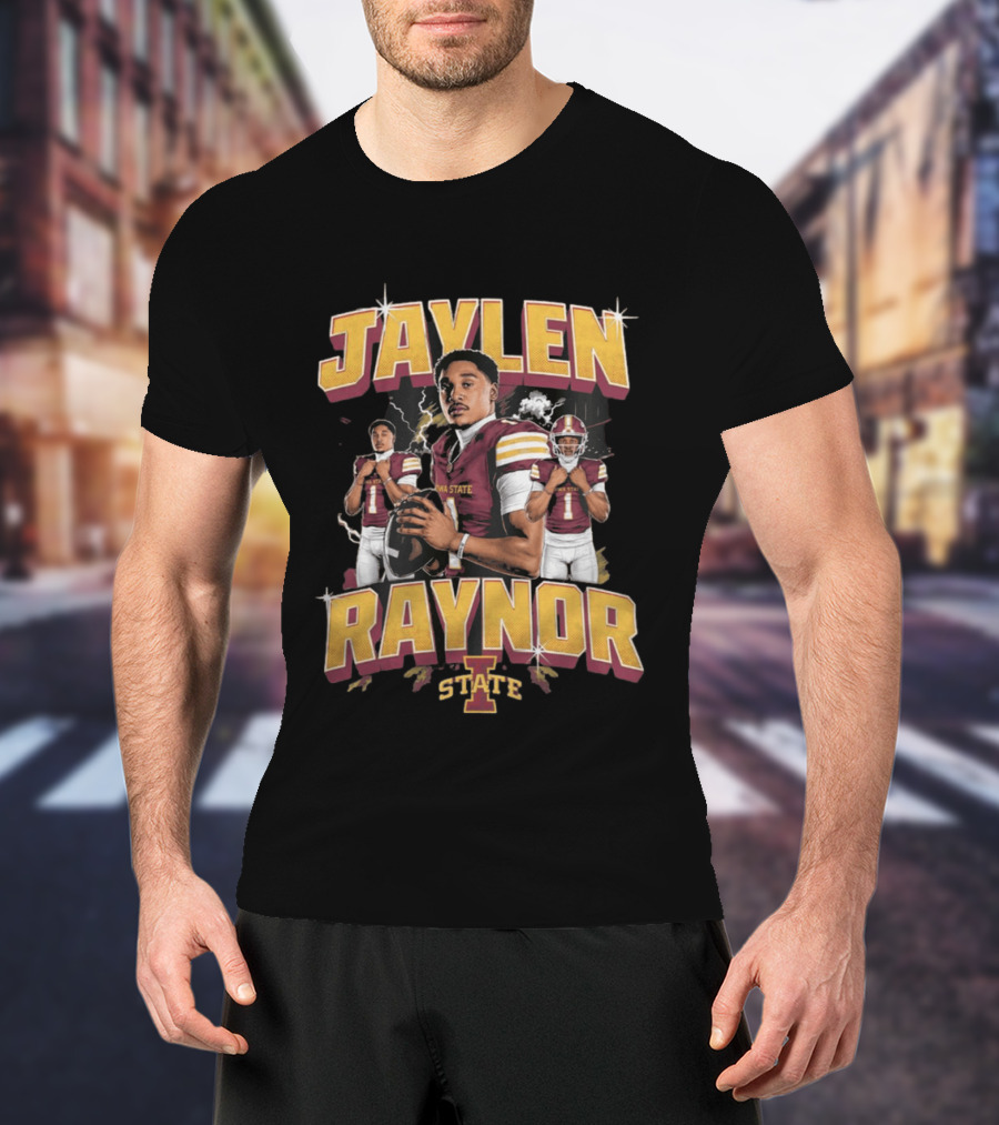 Jaylen Raynor Iowa State Football Quarterback T-Shirt