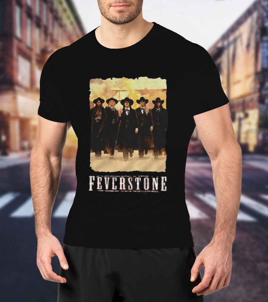 Feverstone Indiana Sophie Cunningham Caitlin Clark Tombstone Cowboys T-Shirt