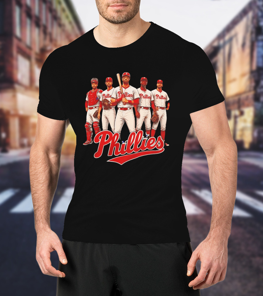 Philadelphia Phillies Field Of Dreams 2026 Team Roster Lineup T-Shirt