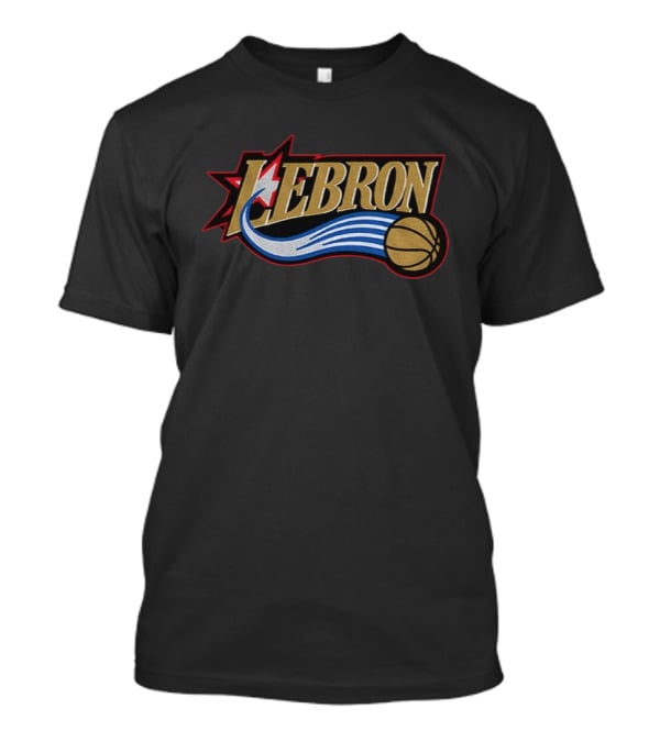 Lebron James 76ers Star Basketball T-Shirt