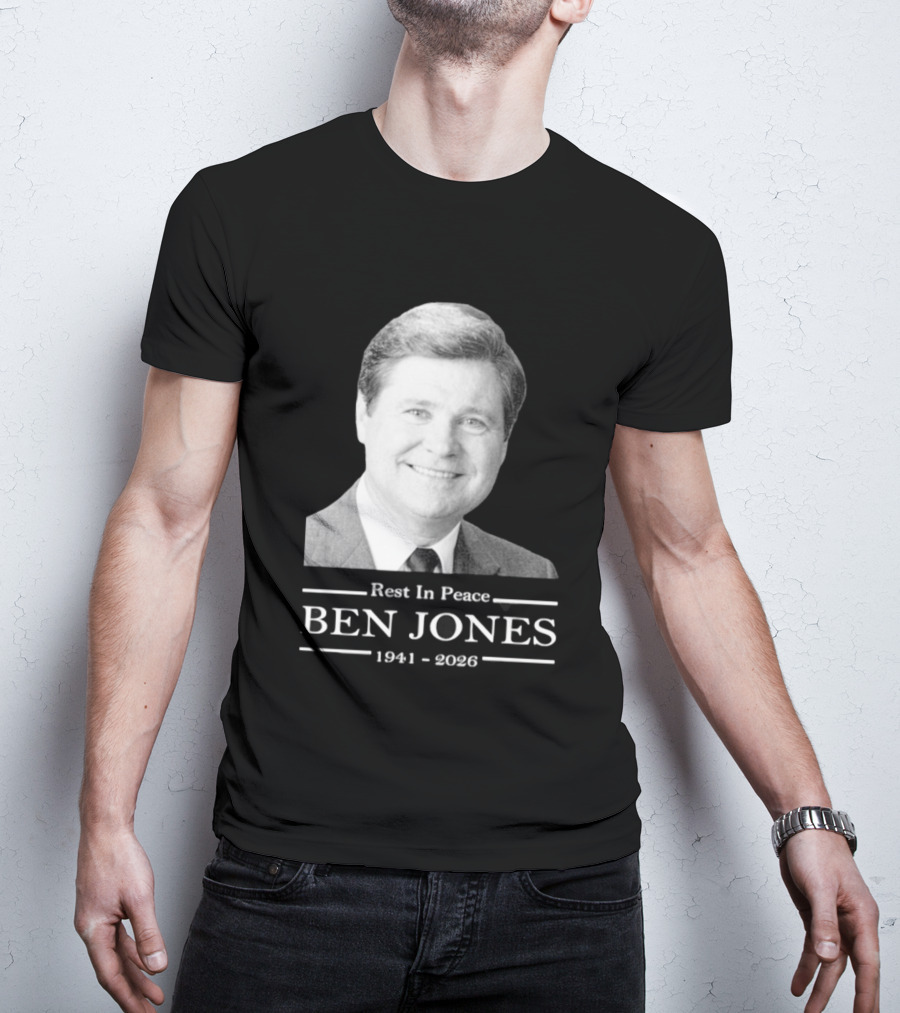 Rest In Peace Ben Jones 1941 2026 Memorial T-Shirt
