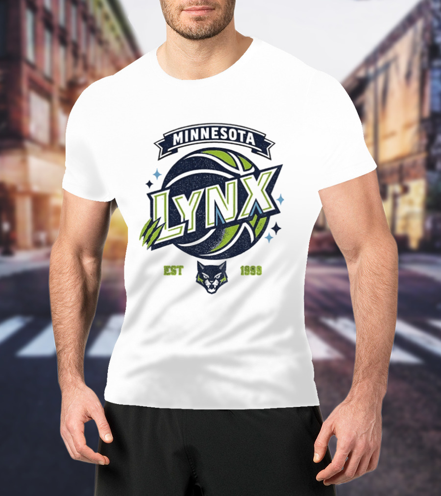 Minnesota Lynx Basketball Est 1999 Classic Team T-Shirt