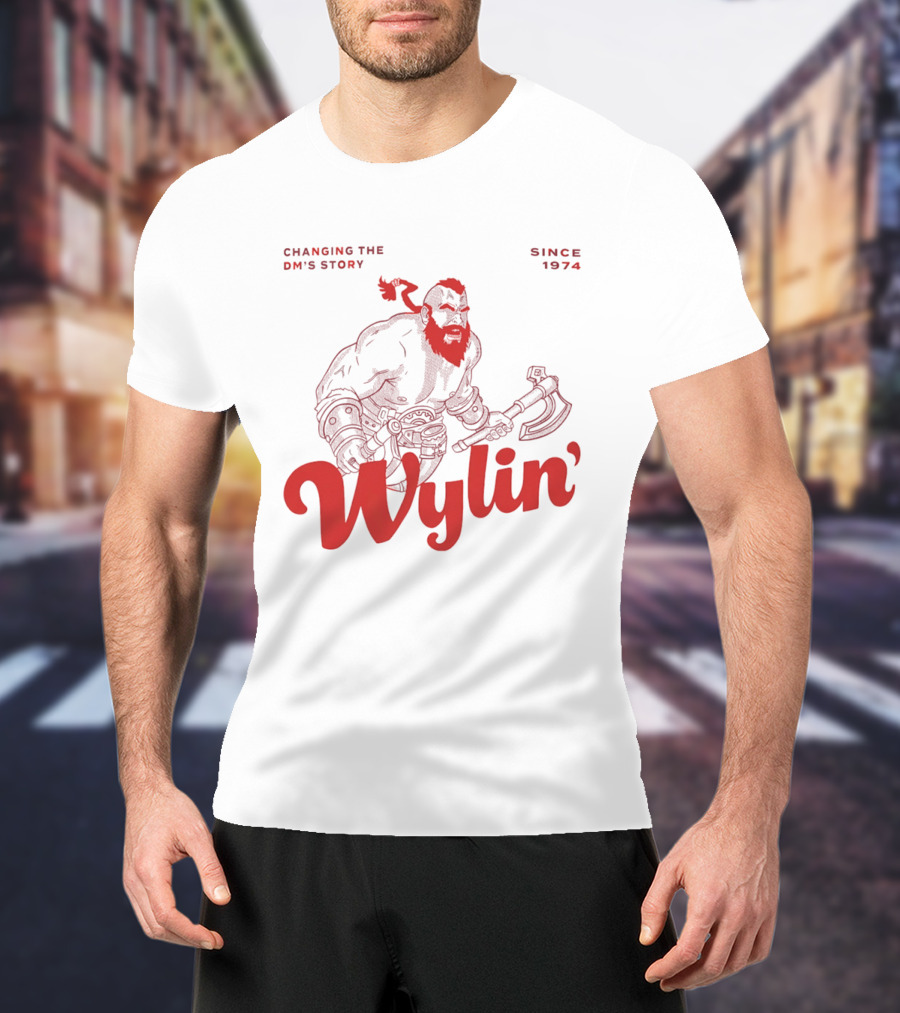 Changing The DM's Story Wylin' Barbarian Since 1974 T-Shirt