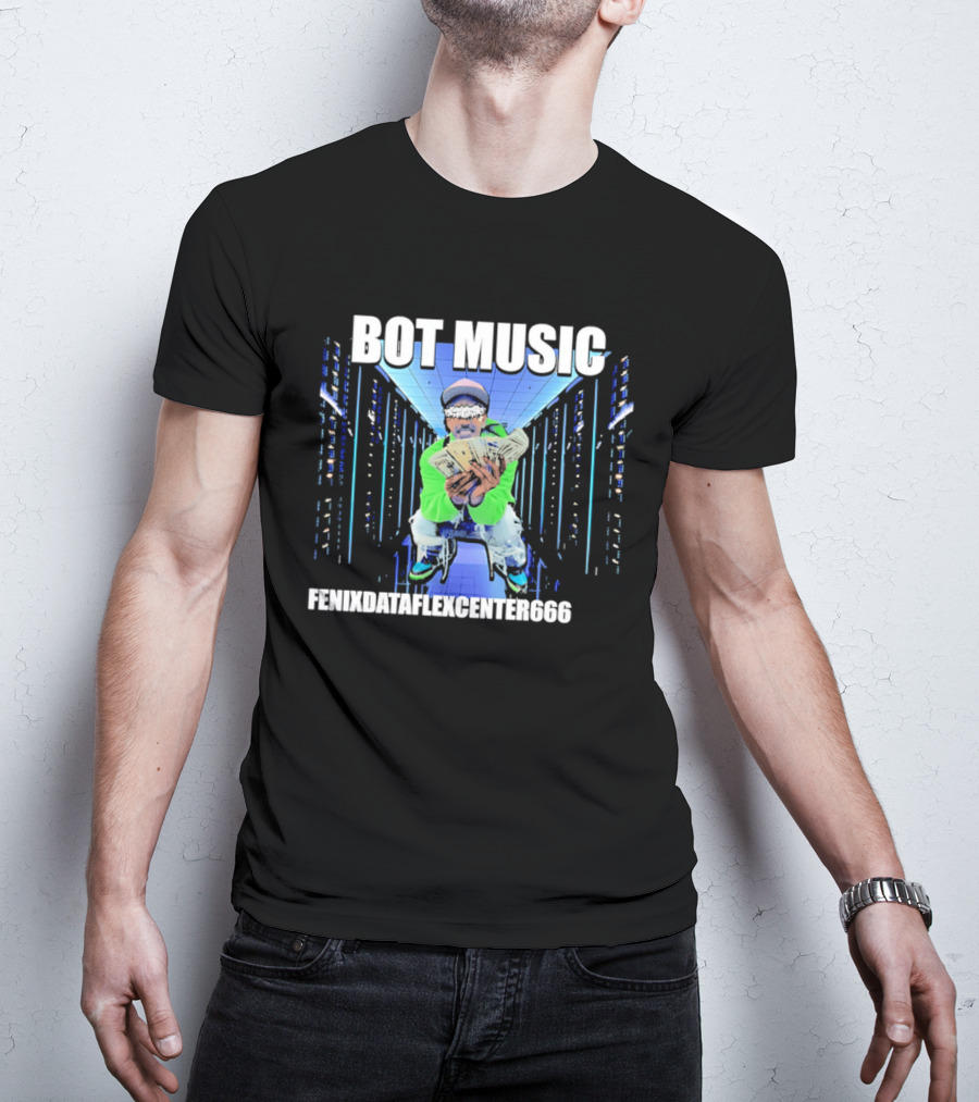 Bot Music Fenixdataflexcenter666 Cash Server Room T-Shirt