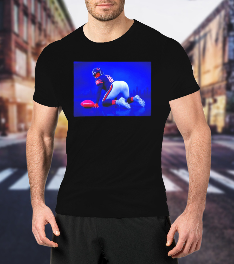 Caleb Williams Madden 27 Chicago Bears Football Sports Game T-Shirt
