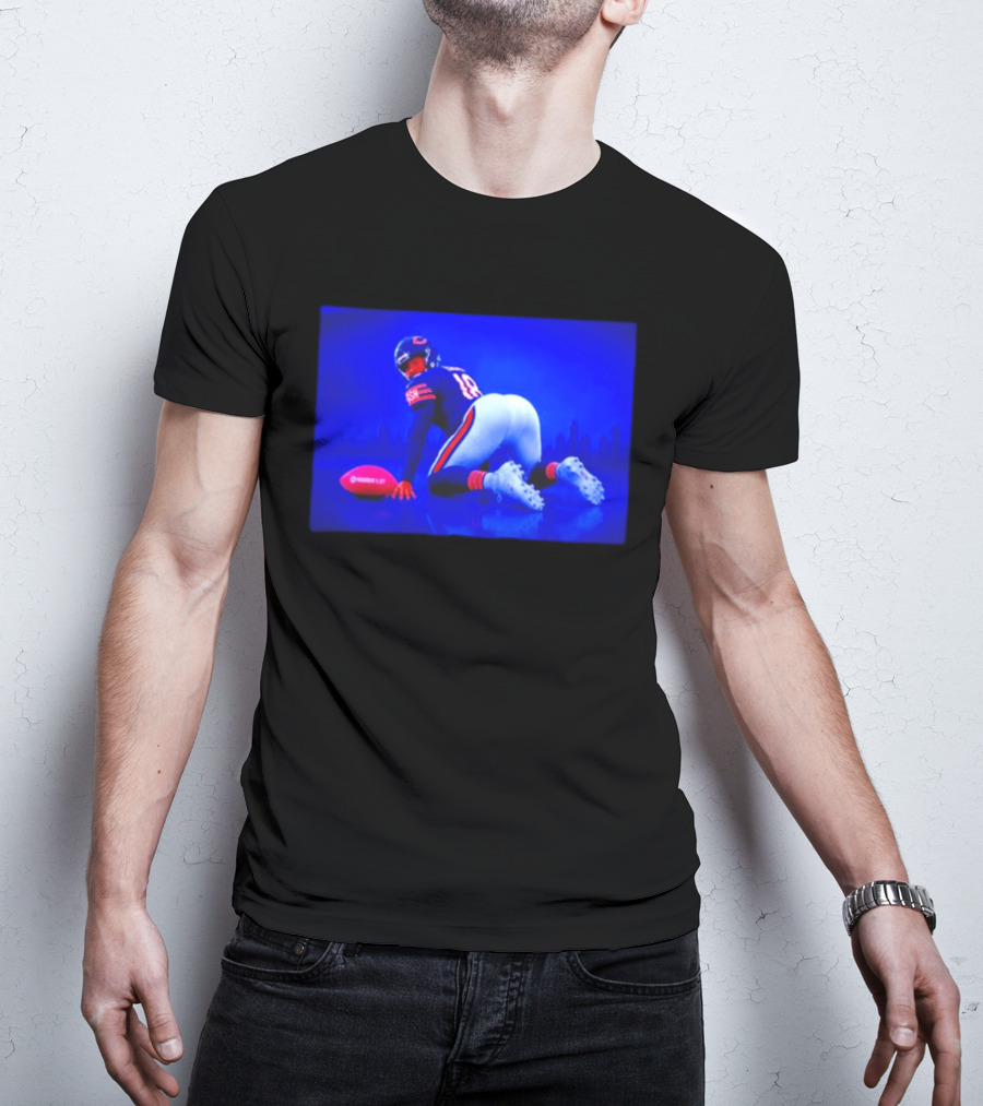 Caleb Williams Madden 27 Chicago Bears Football Sports Game T-Shirt