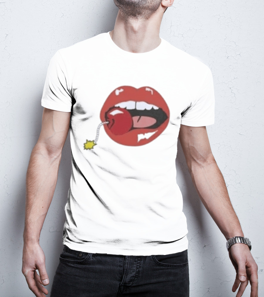 Argylle Aidan Wilde Cherry Lips Bomb T-Shirt