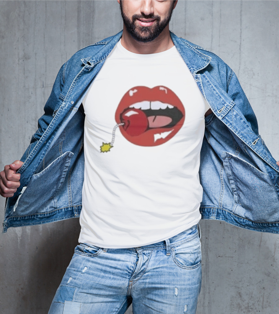 Argylle Aidan Wilde Cherry Lips Bomb T-Shirt