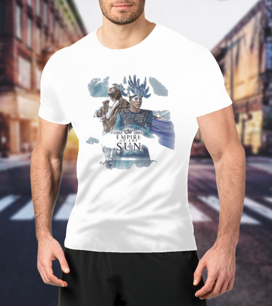 Empire Of The Sun White Ice On The Dune Duo Visual T-Shirt