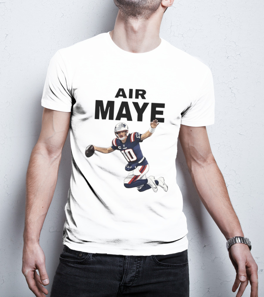New England Football Air Maye Quarterback Number 10 T-Shirt