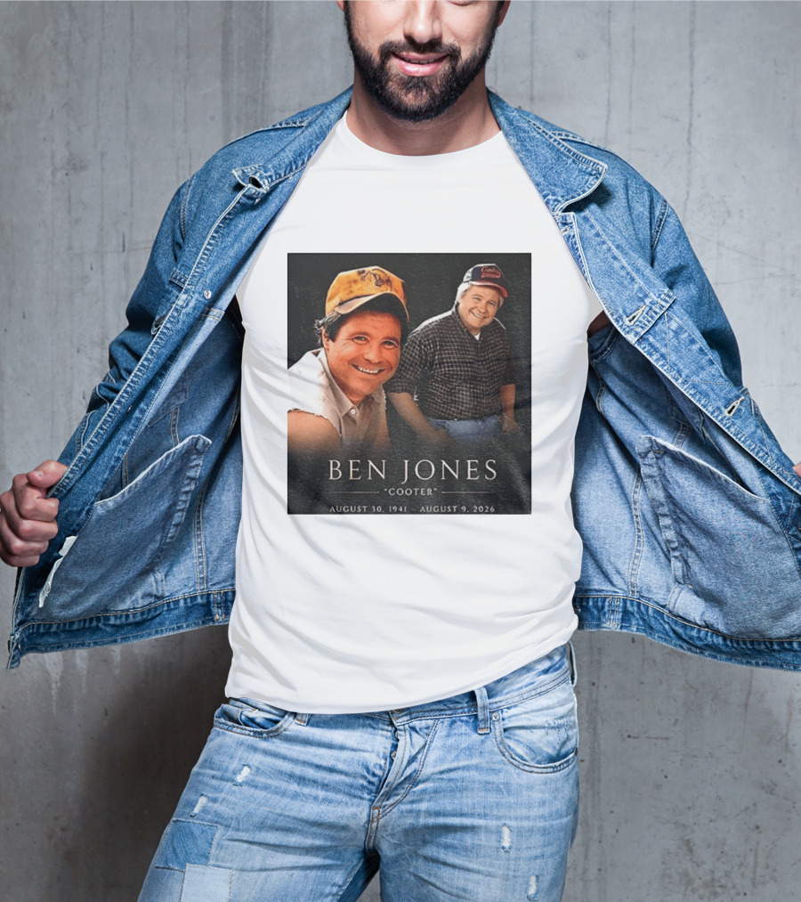 Ben Jones Cooter Memorial August 30 1941 August 9 2026 T-Shirt