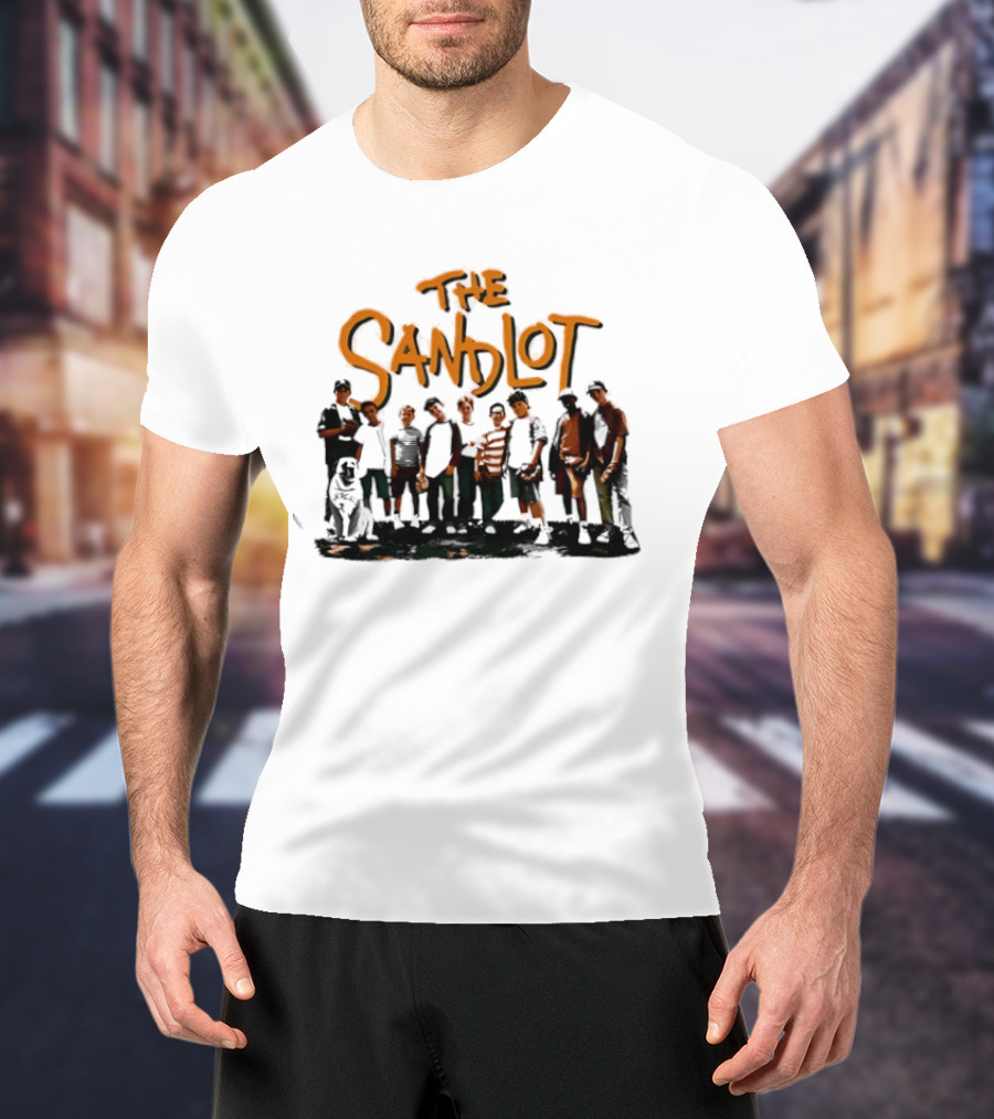 The Sandlot Cast Benny Smalls Hercules Movie Characters T-Shirt