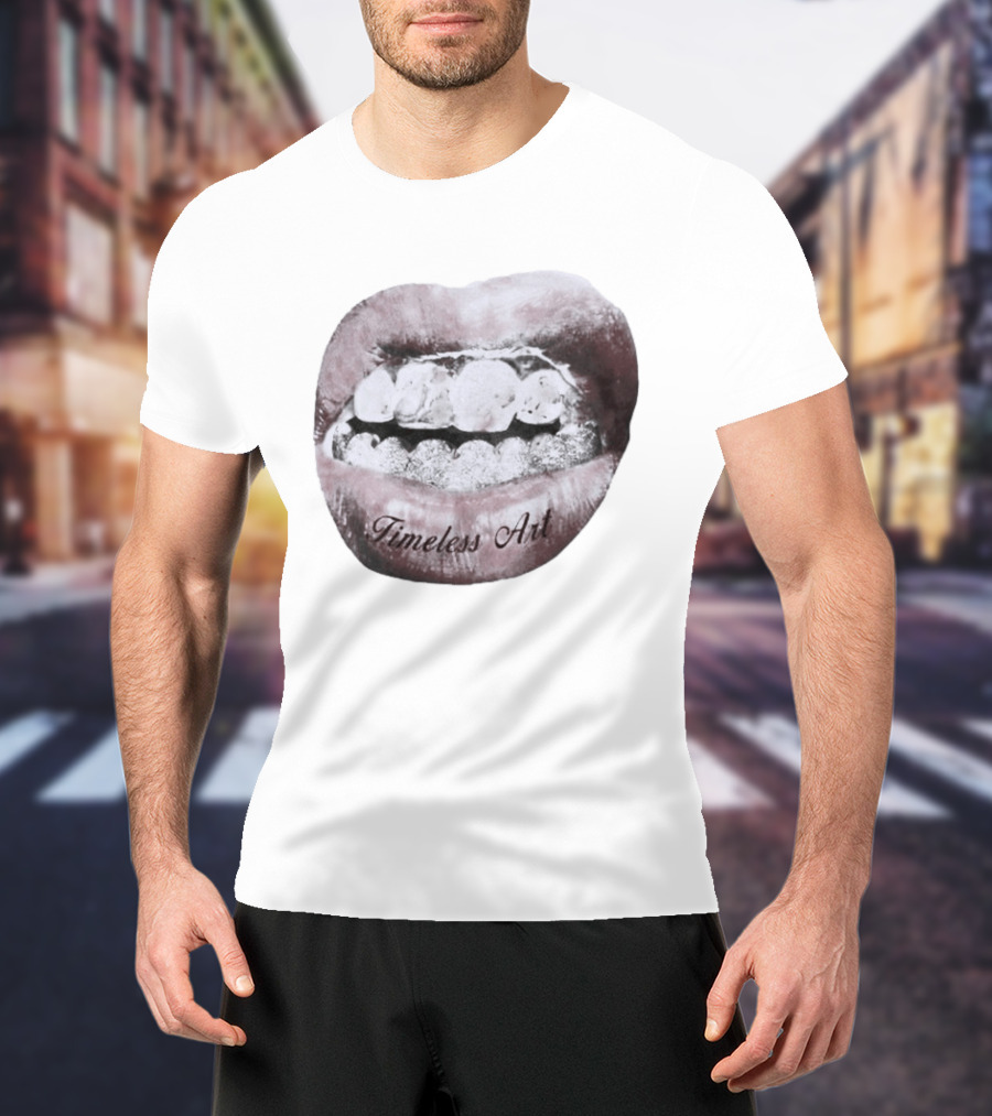 Timeless Art Grillz Lips Renaissance T-Shirt