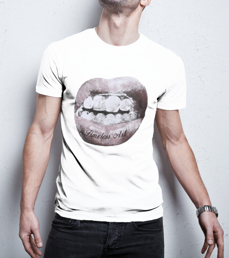 Timeless Art Grillz Lips Renaissance T-Shirt