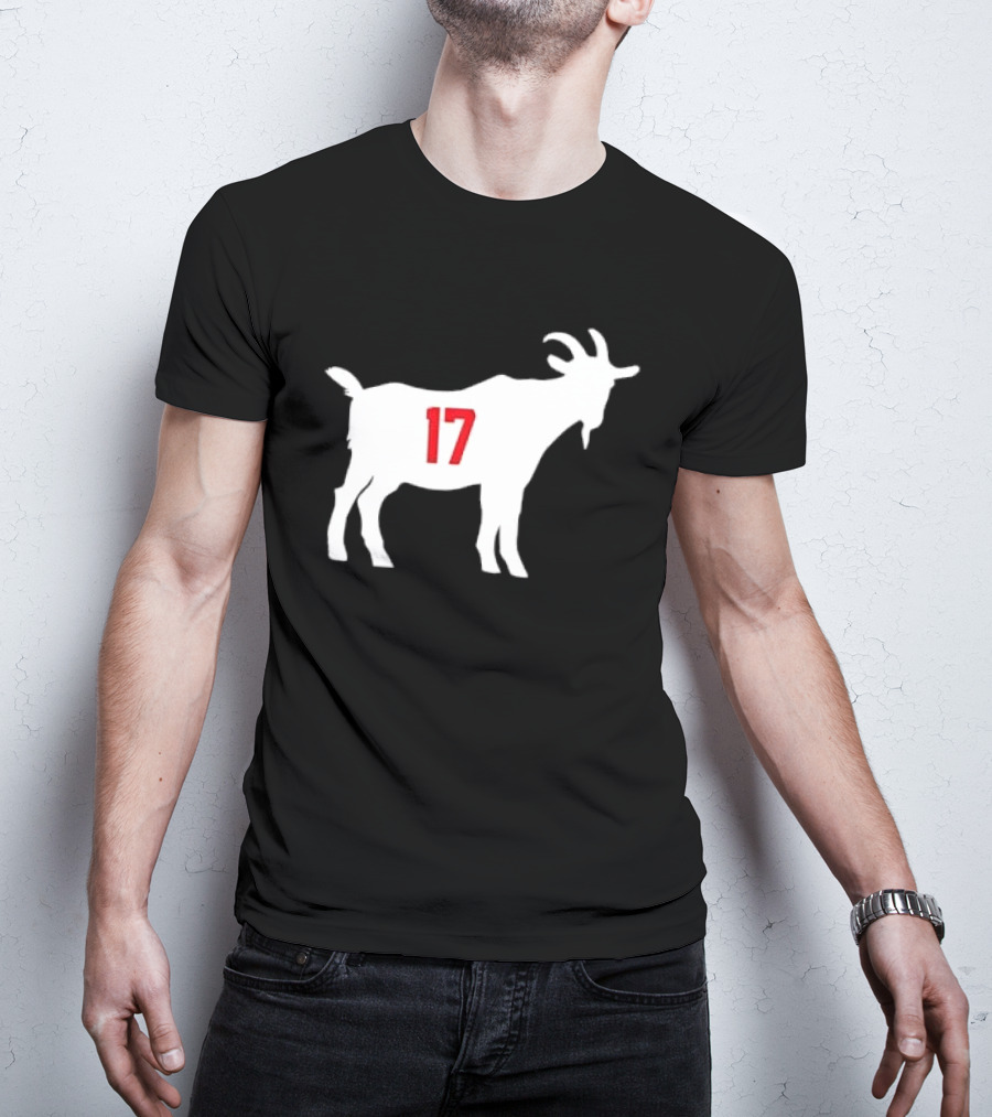 17 White Billy Goat T-Shirt