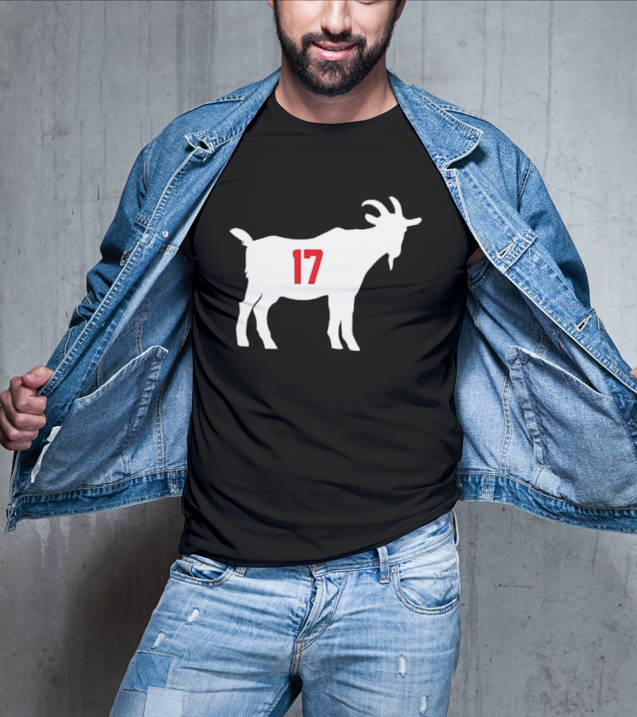 17 White Billy Goat T-Shirt