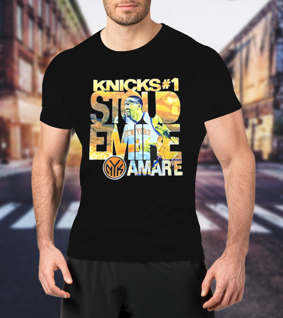 Knicks #1 Stoudemire Amare New York NYK T-Shirt