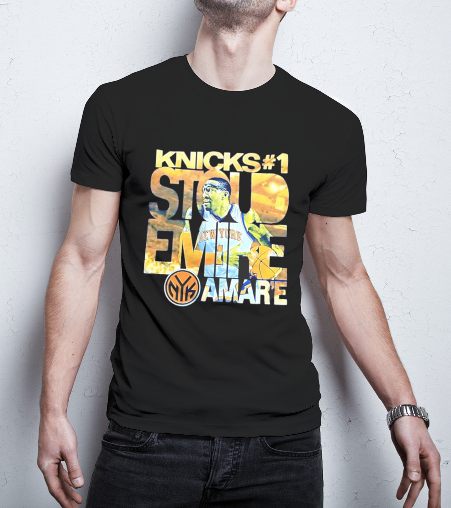 Knicks #1 Stoudemire Amare New York NYK T-Shirt