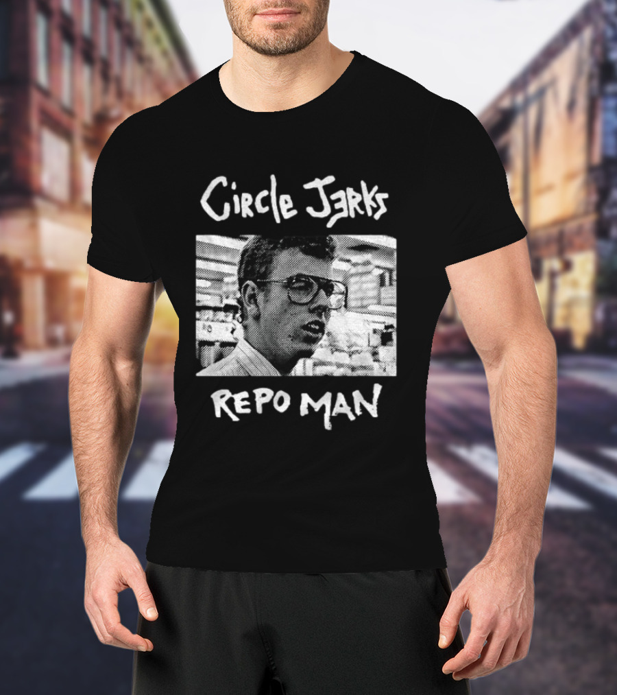 Circle Jerks Punk Rock Band Repo Man T-Shirt