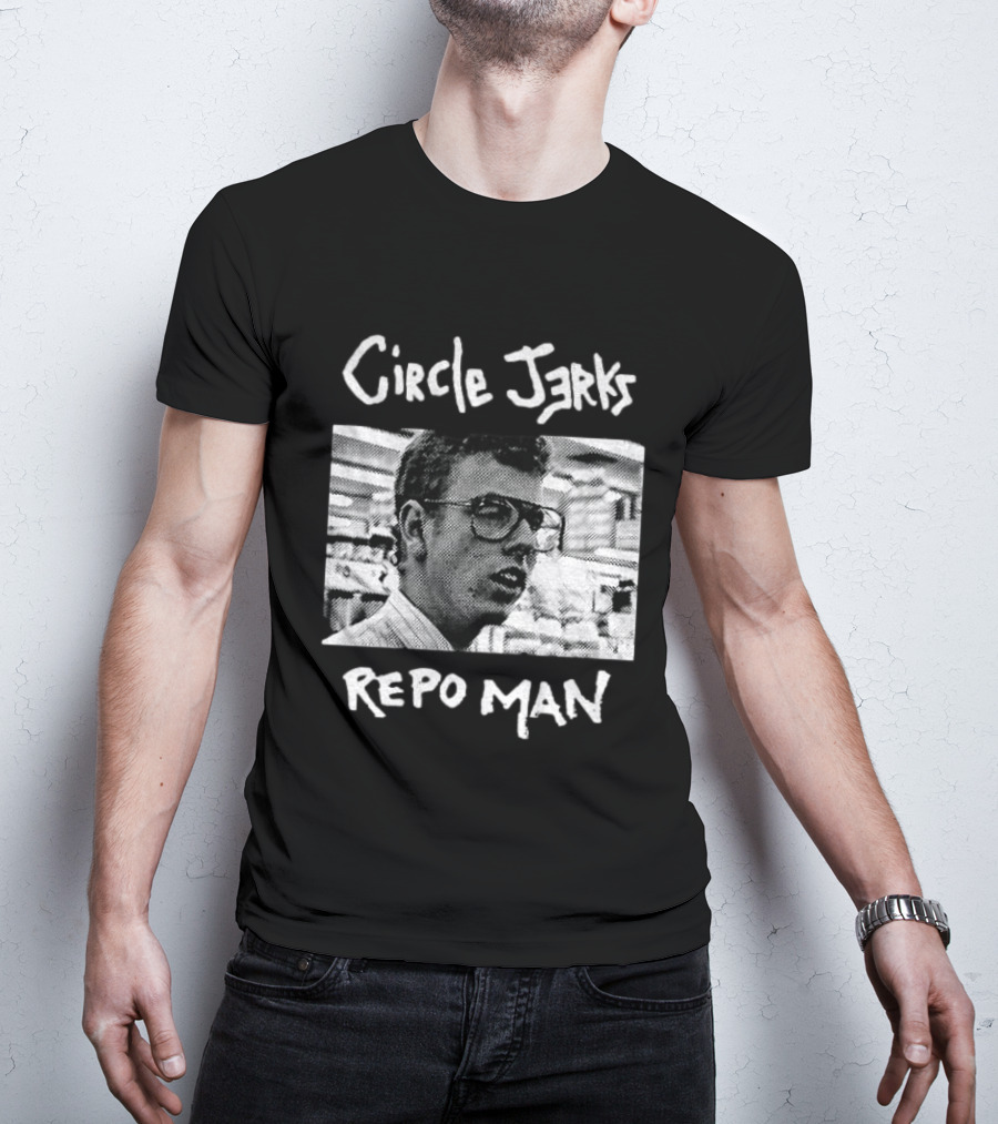Circle Jerks Punk Rock Band Repo Man T-Shirt