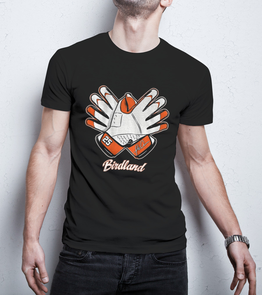 Birdland Bird Hands Celebration Pete Alonso Signature 25 T-Shirt