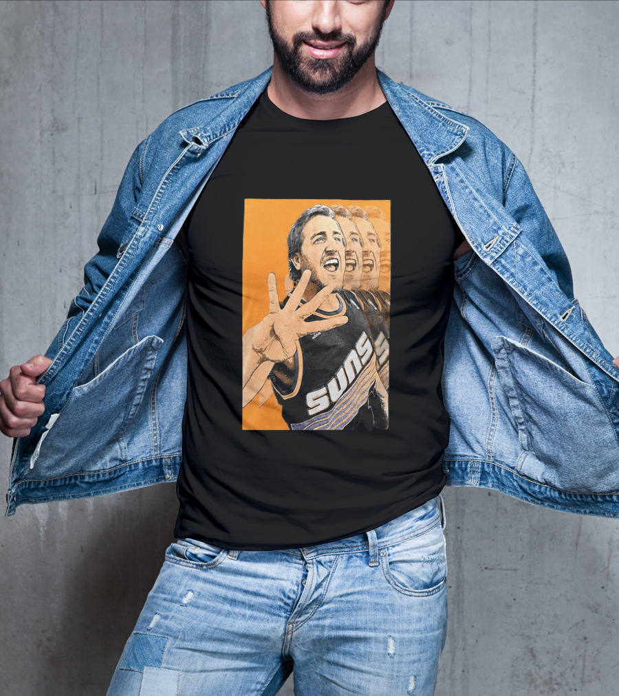 Phoenix Basketball Suns In 4 Fan Celebration T-Shirt