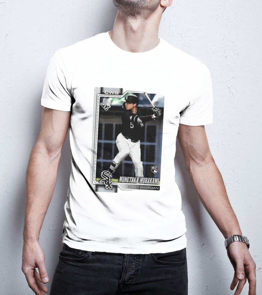 2026 Topps Series 2 Baseball Rookie Card Munetaka Murakami #503 RC First Baseman CWS T-Shirt