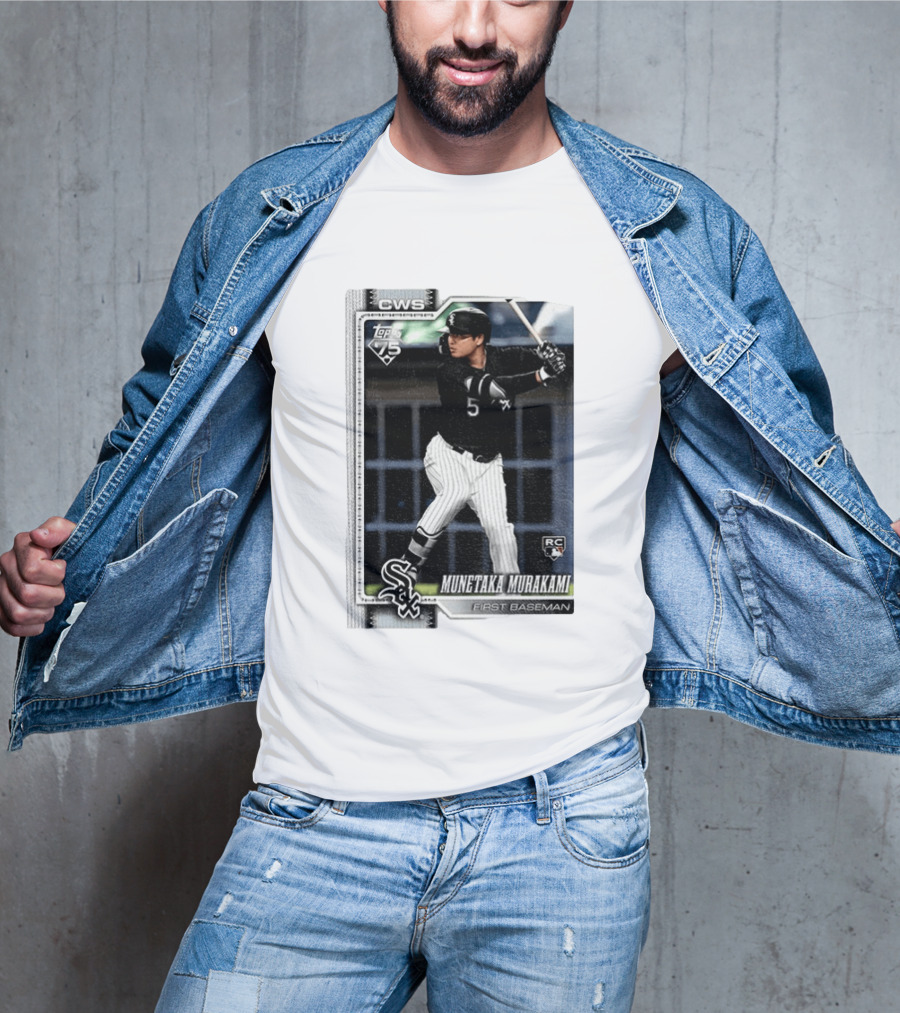 2026 Topps Series 2 Baseball Rookie Card Munetaka Murakami #503 RC First Baseman CWS T-Shirt