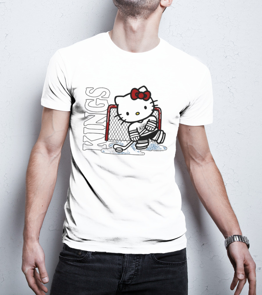 Hello Kitty Los Angeles Kings NHL 2026 Kings Hockey T-Shirt