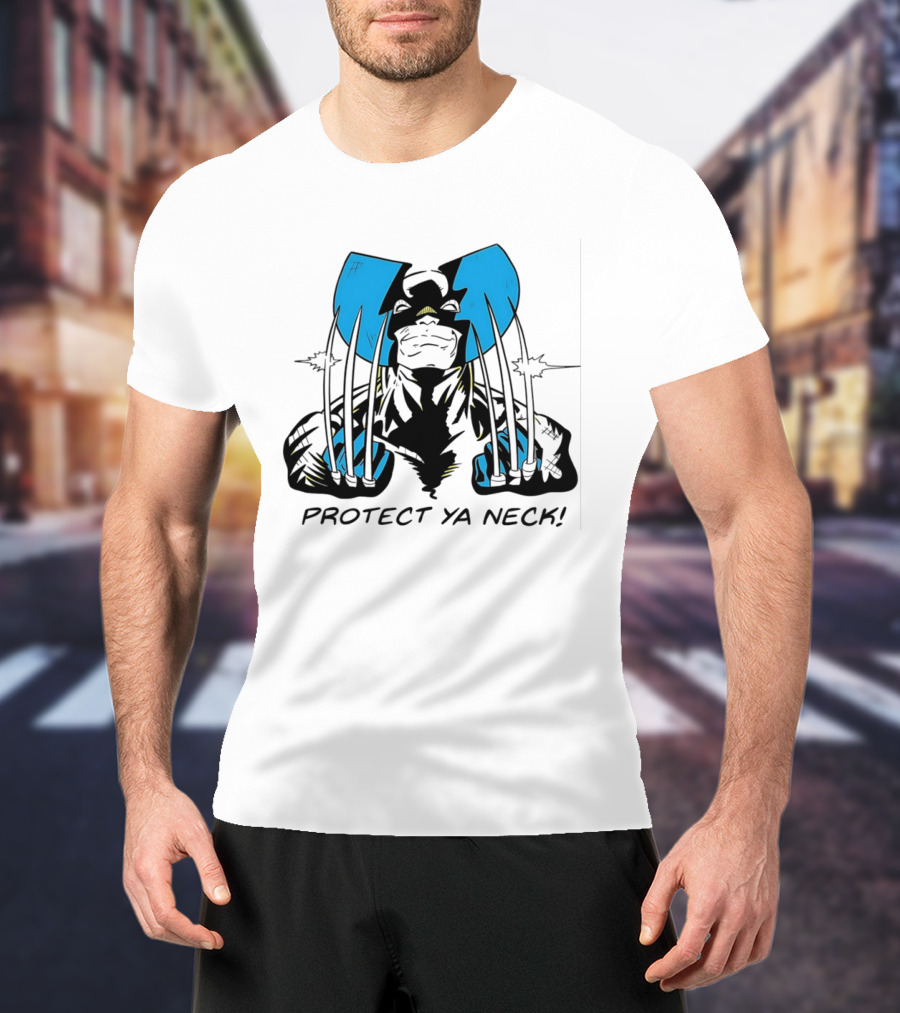 Wolverine Protect Ya Neck Iconic Marvel Comic T-Shirt