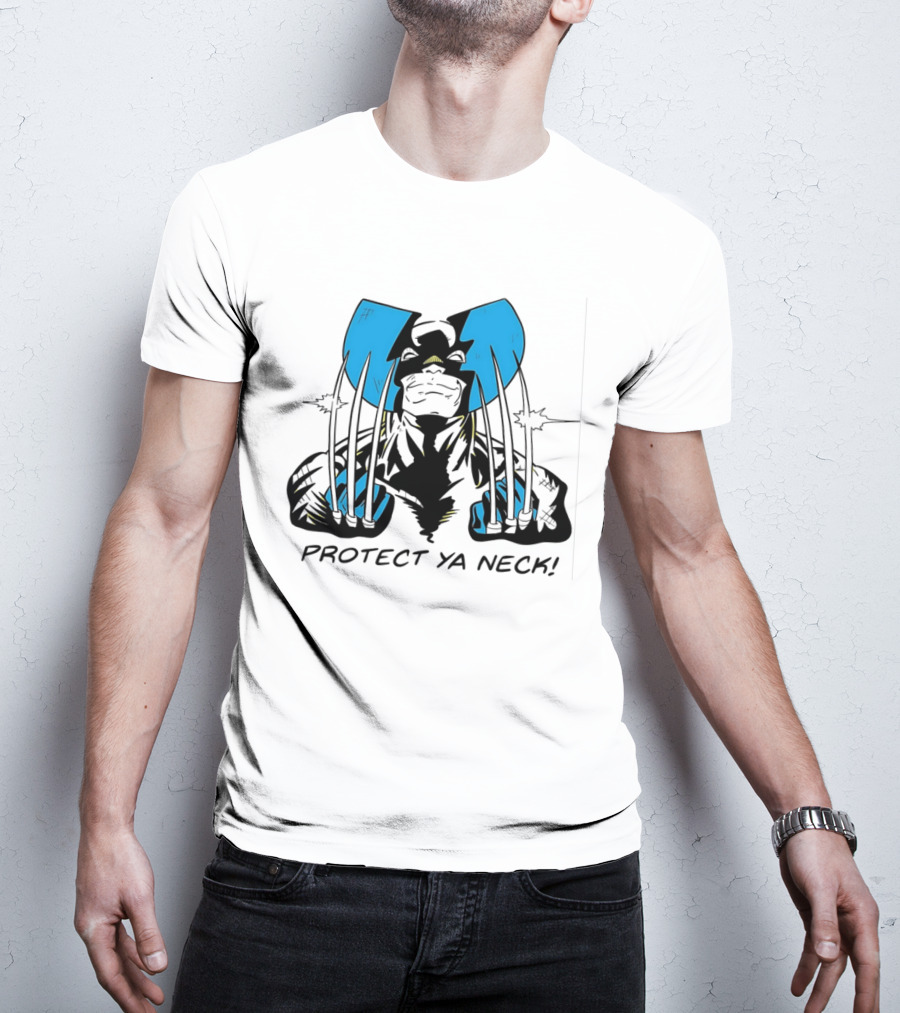 Wolverine Protect Ya Neck Iconic Marvel Comic T-Shirt