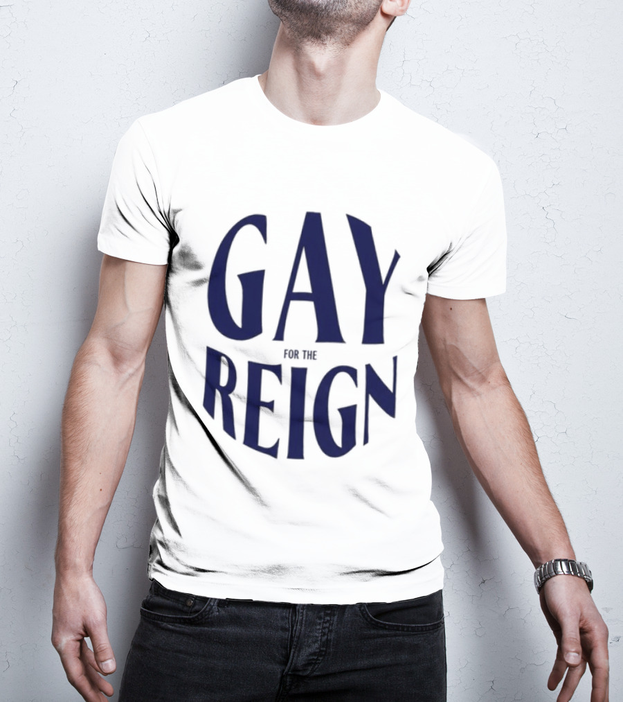 Reign FC Wildfang Pride Gay For The Reign T-Shirt