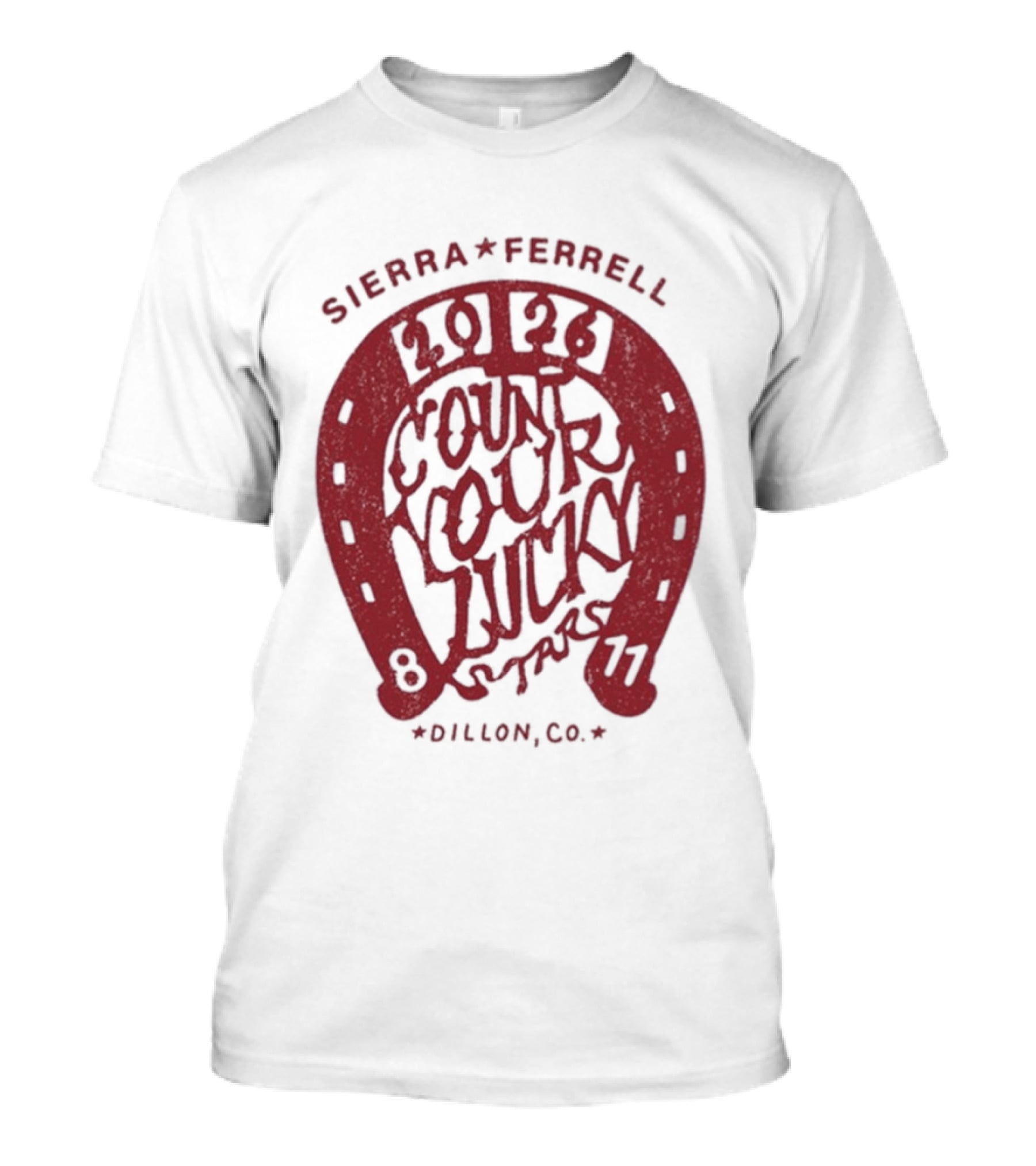 Sierra Ferrell 2026 Count Your Luck Dillon CO 8 11 T-Shirt