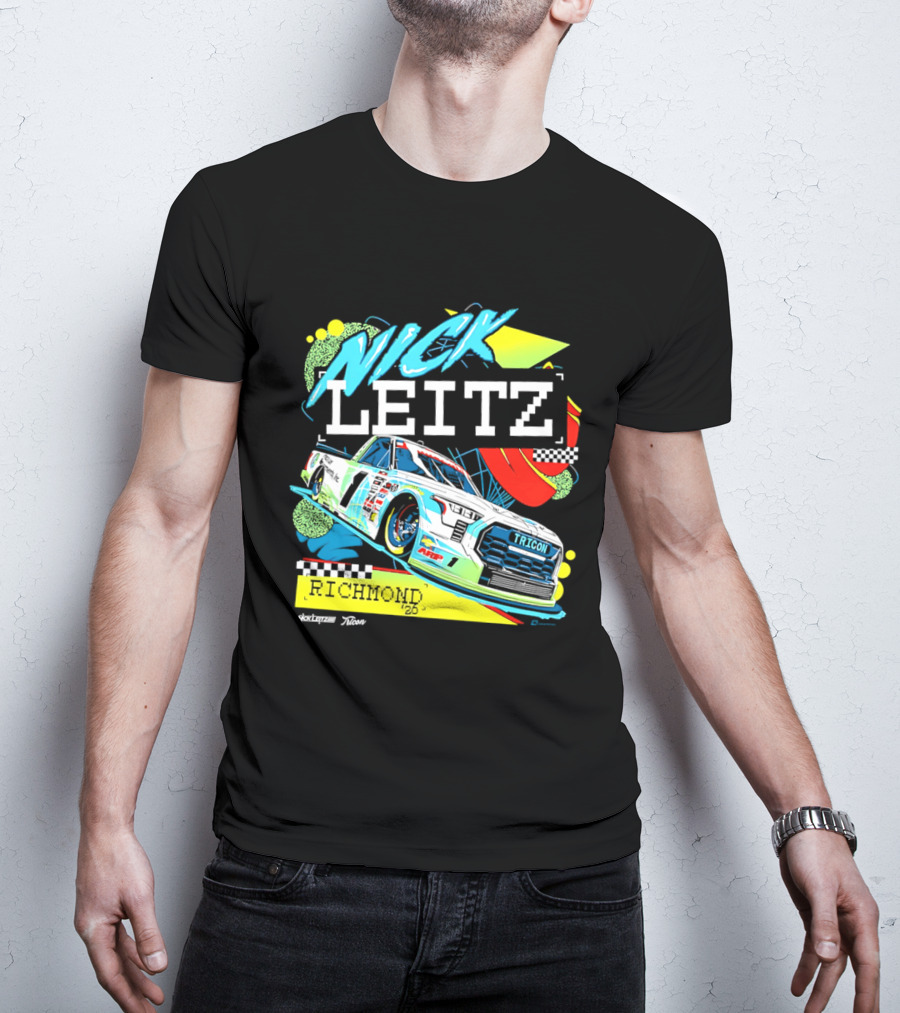 Nick Leitz Richmond NC Tricon Truck Series 2026 Racing T-Shirt