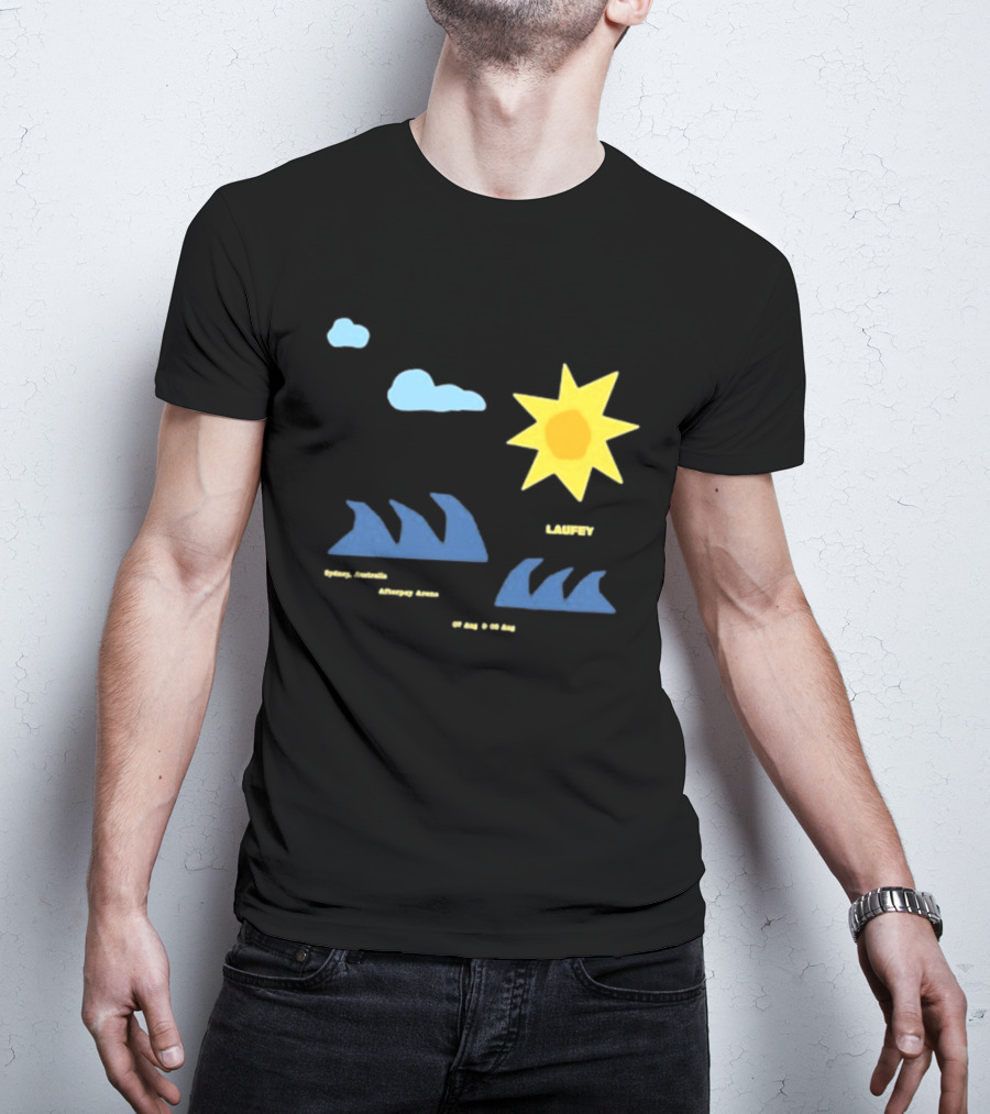 Sydney Australia Opera House Laufey Event Sun & Clouds T-Shirt