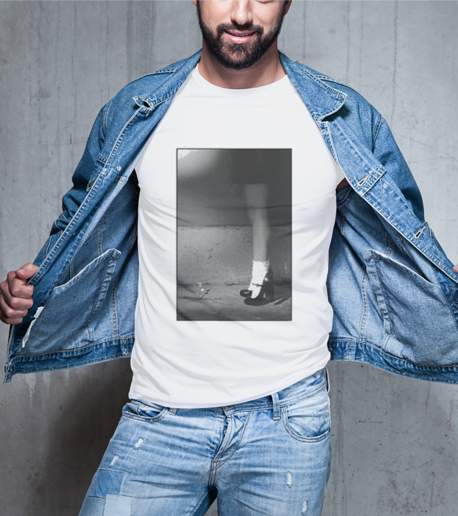 Ariana Grande Petal In The Pavement Vintage Aesthetic Monochrome T-Shirt