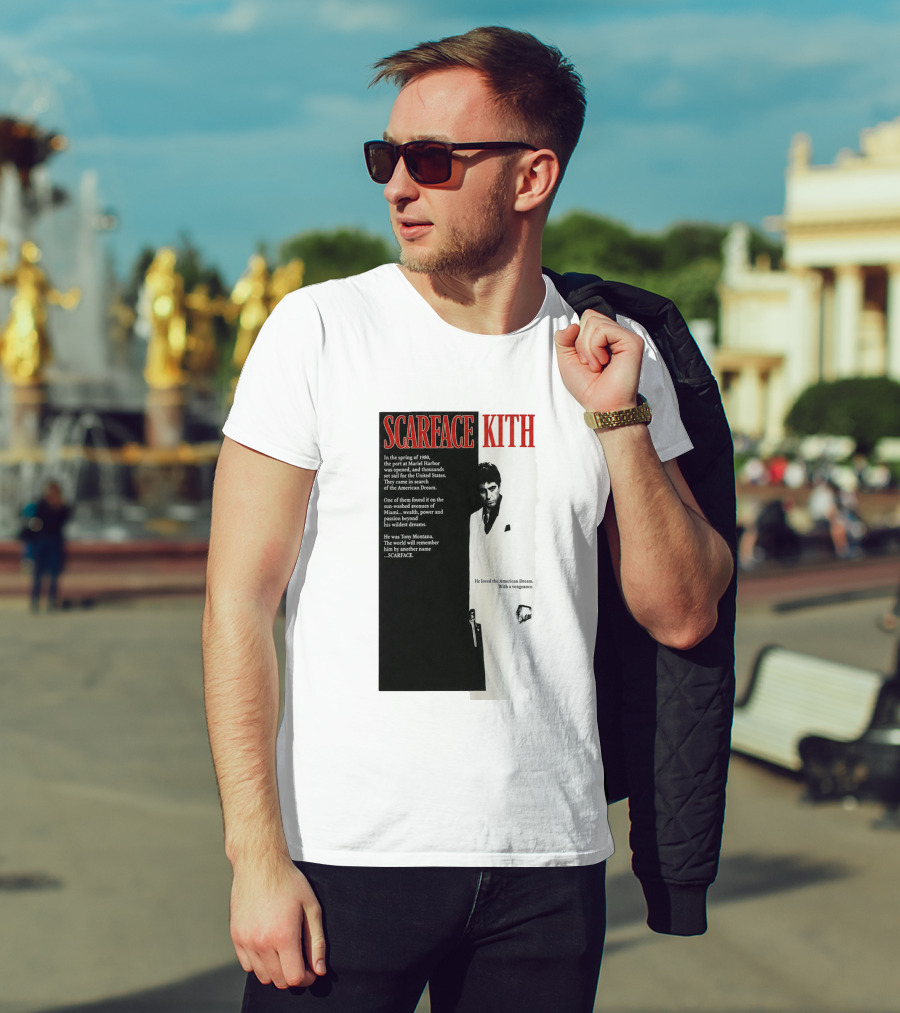 Scarface Kith Tony Montana American Dream 1980 T-Shirt