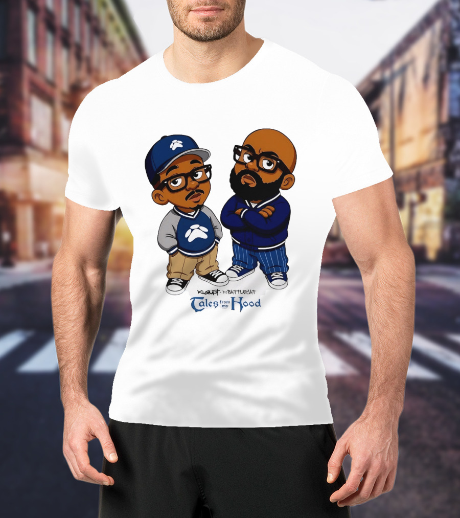 Kurupt DJ Battlecat Tales From My Hood Characters T-Shirt