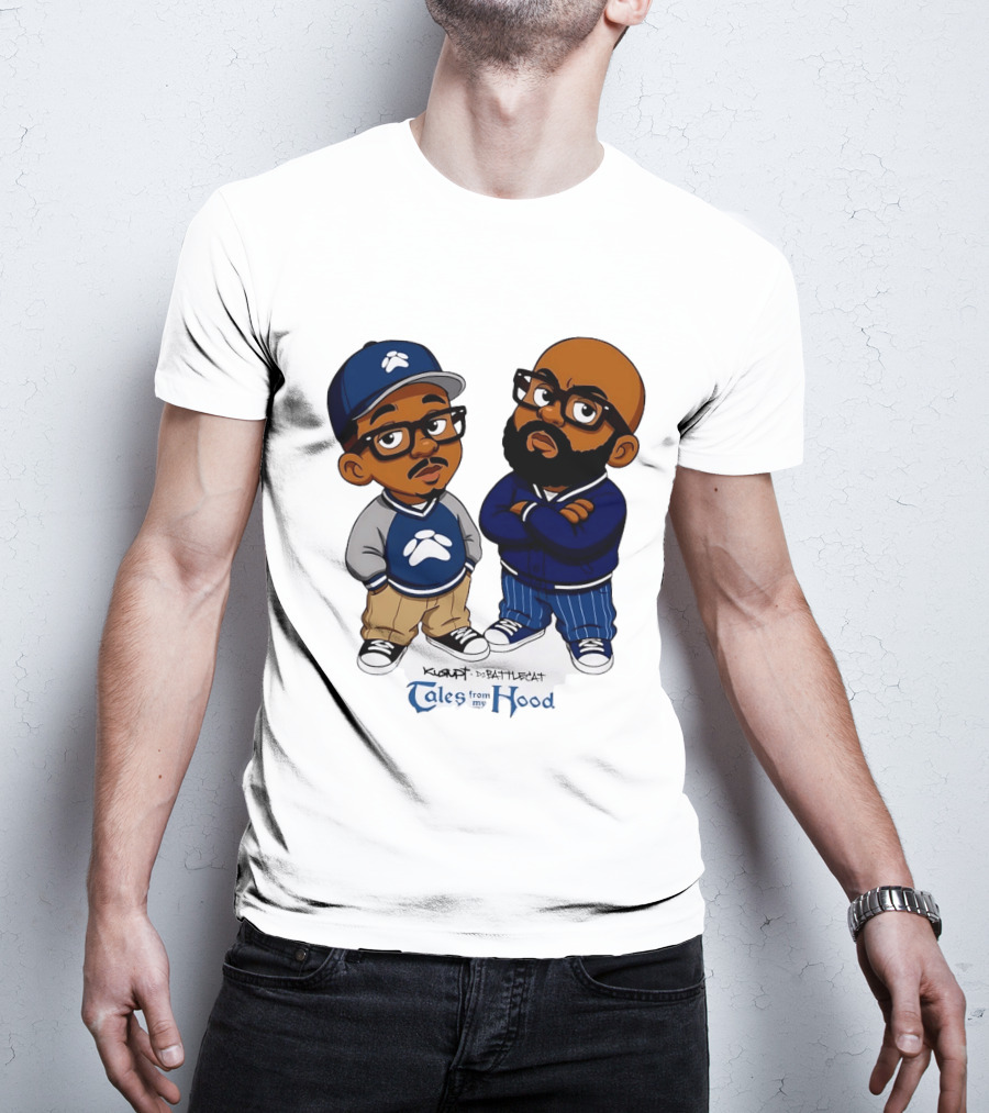 Kurupt DJ Battlecat Tales From My Hood Characters T-Shirt