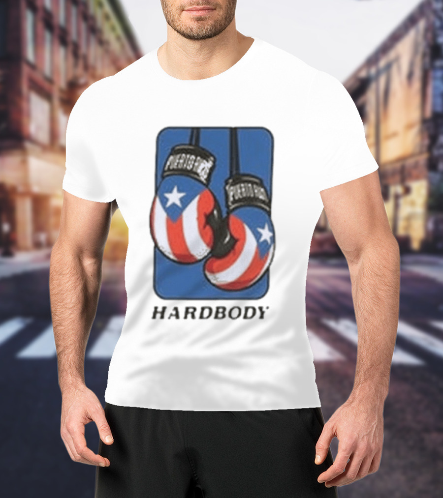 Passportal Hardbody Puerto Rican Boxing Gloves T-Shirt