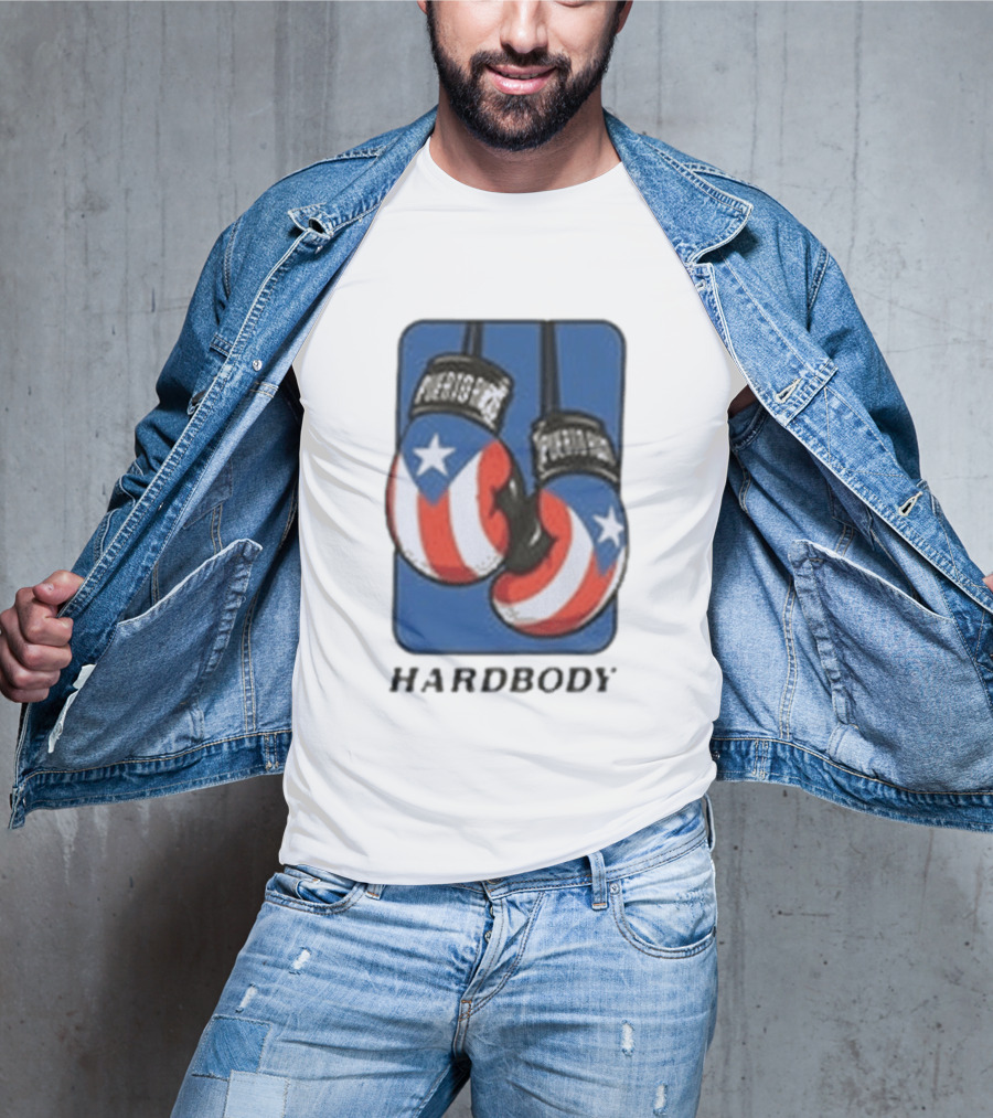 Passportal Hardbody Puerto Rican Boxing Gloves T-Shirt