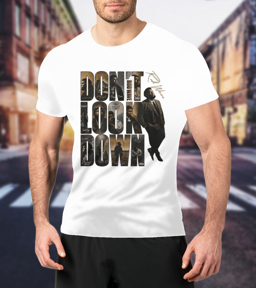Rod Wave Don't Look Down Album Featuring Kodak Black And KSGNate T-Shirt