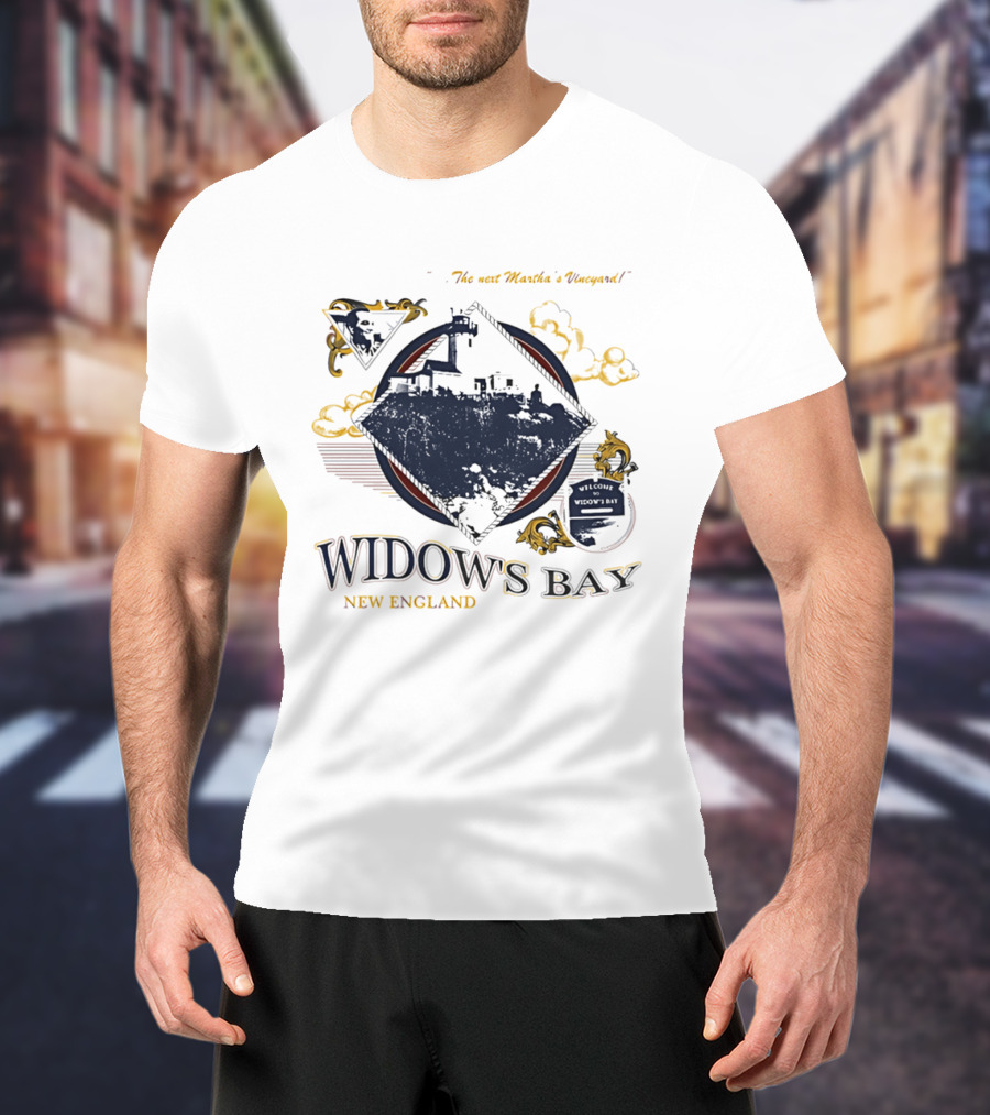 Widow's Bay New England The Next Maine's Vineyard Mysterious Island T-Shirt